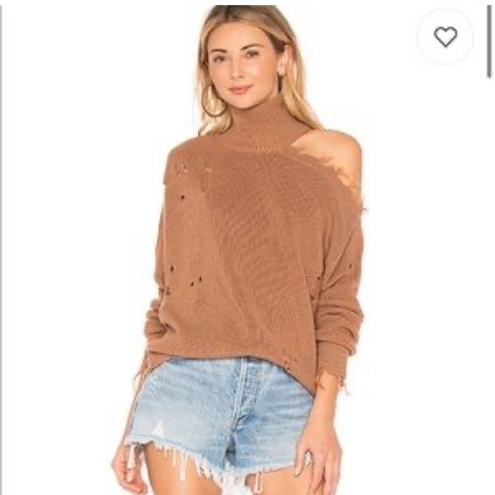 Lovers and friends distressed sweater
